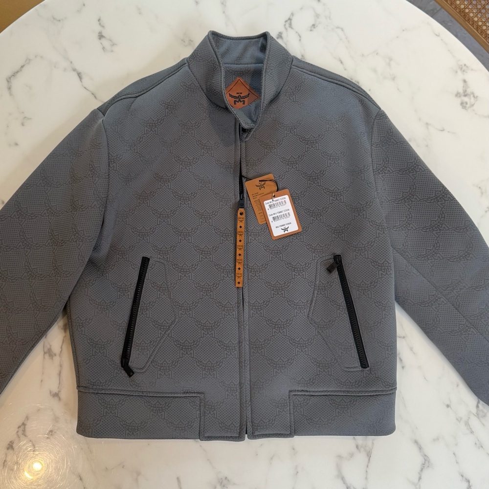 MCM LAURETOS JACKET IN NEOPRENE JACQUARD - Size M